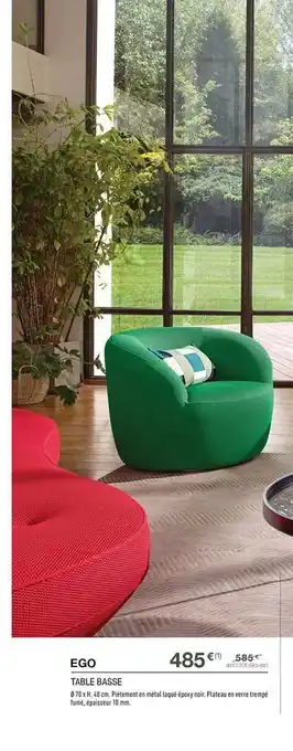 Table basse ego