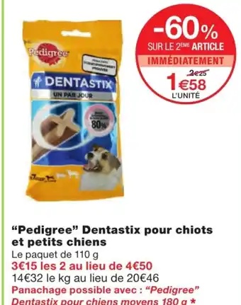 Pedigree Dentastix Pour Chiots