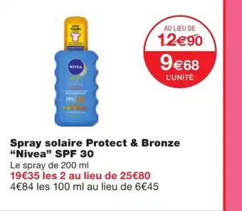 Monoprix Spray Solaire Protect & Bronze offre