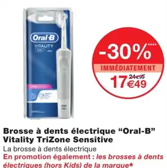 Monoprix Brosse à Dents Électrique Oral-B offre