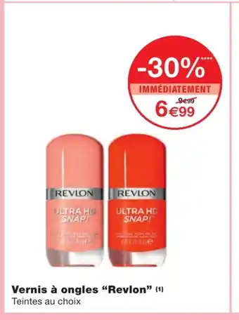 Monoprix Vernis à Ongles Revlon offre