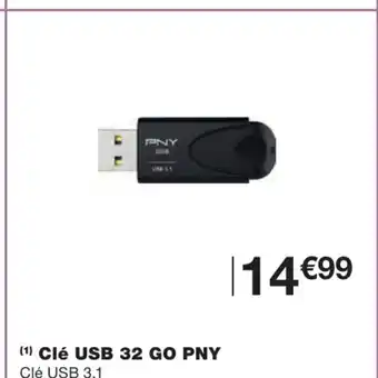 Clé USB 32 GO PNY