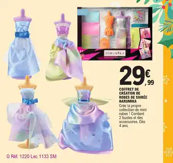 Jouet E.Leclerc Coffret de Création de Robes de Soirée Harumika offre