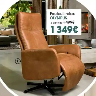 H&H Fauteuil relax olympus offre