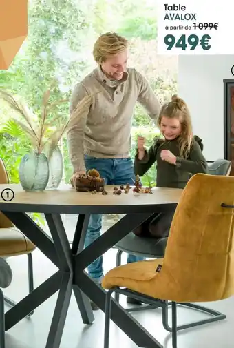 H&H Table avalox offre