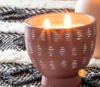 b&m Bougie en pot offre