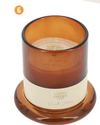 b&m Bougie pot en verre offre