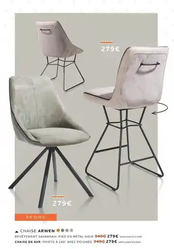 Xooon Chaise arwen offre