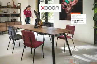 Xooon Xooon chaise desing novali offre