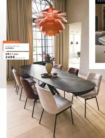 Xooon Chaise desing aurora offre