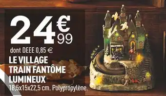Centrakor Le village train fantôme lumineux offre