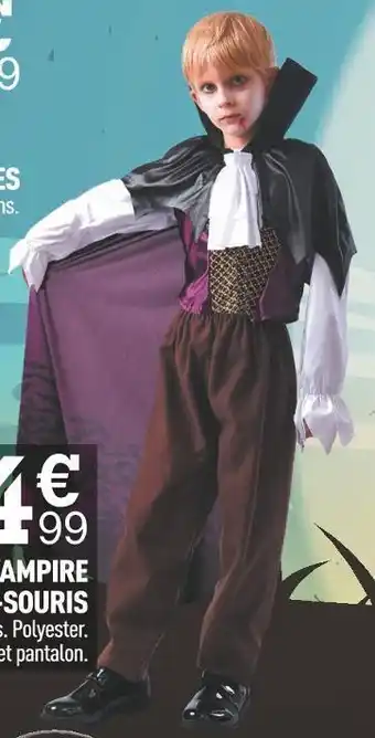 Centrakor Le costume vampire chauve-souris offre