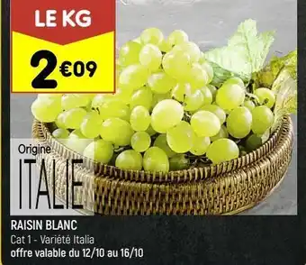 Leader Price Raisin blanc offre