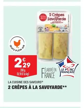 2 Crepes A La Savoyarde