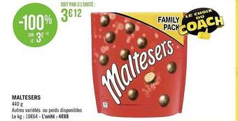 Géant Casino Maltesers offre