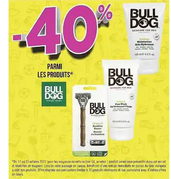 Géant Casino Les produits bull dog offre