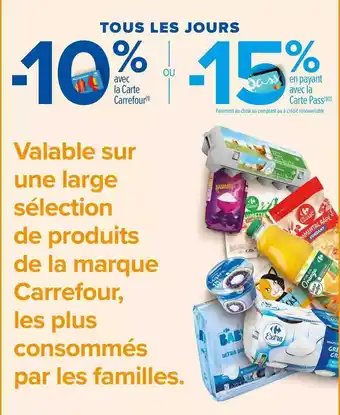 Carrefour Market Produits de la marque carrefour offre