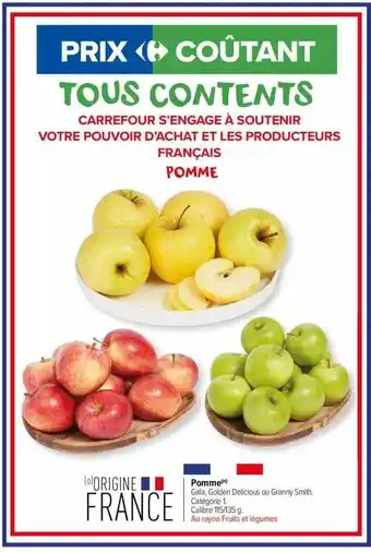 Carrefour Market Pomme offre