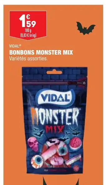 ALDI Bonbons Monster Mix offre