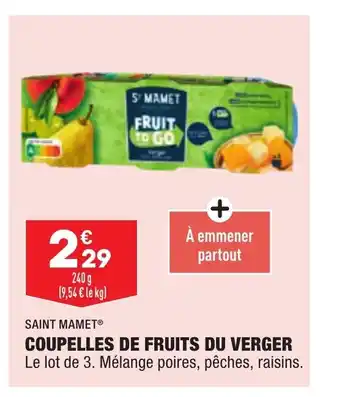 ALDI Coupelles De Fruits Du Verger offre