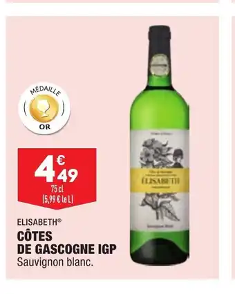 ALDI Cotes De Gascogne IGP offre