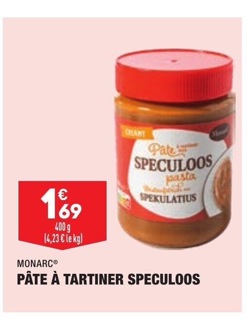 Promo Pate A Tartiner Speculoos chez ALDI