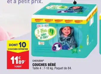 ALDI Couches Bébé offre