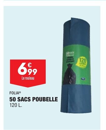 ALDI 50 Sacs Poubelle offre