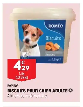 ALDI Biscuits Pour Chien Adulte offre