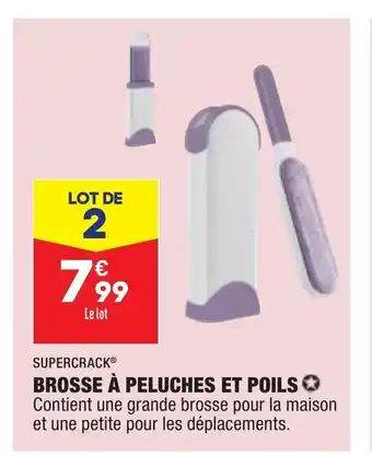 ALDI Brosse A Peluches Et Poils offre