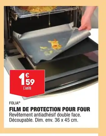 ALDI Film De Protection Pour Four offre