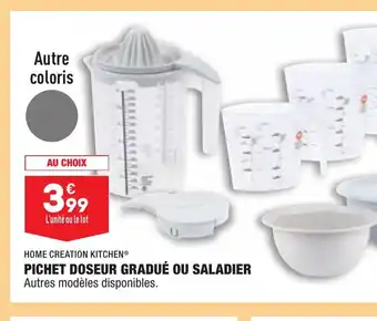 ALDI Pichet Doseur Gradué Ou Saladier offre