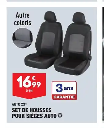 ALDI Set De Housses Pour Siéges Auto offre