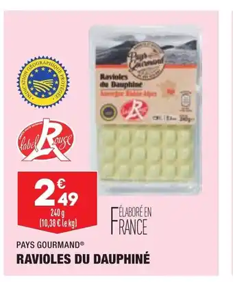 ALDI Ravioles Du Dauphiné offre