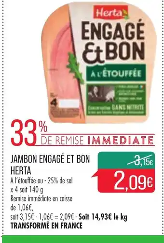 Match Jambon Engagé Et Bon Herta offre