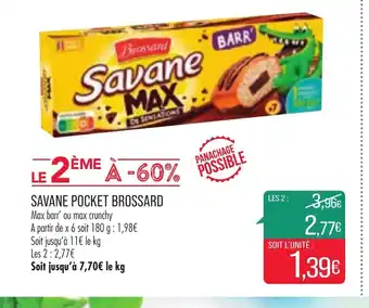 Match Savane Pocket Brossard offre