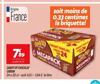 Netto Candy´up chocolat candia offre