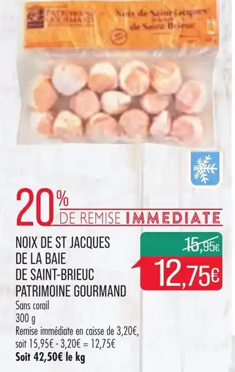 Match Noix De St Jacques De La Baie De Saint-Brieuc Patrimoine Gourmand offre