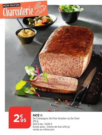 Bi1 Paté offre