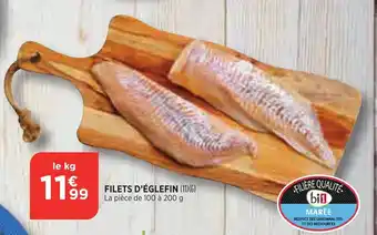 Bi1 Filets d'églefin offre