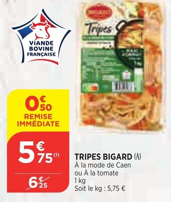 Bi1 Tripes BIGARD offre