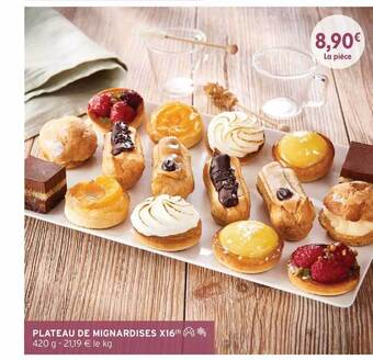 Intermarché Plateau de mignardises x16 offre