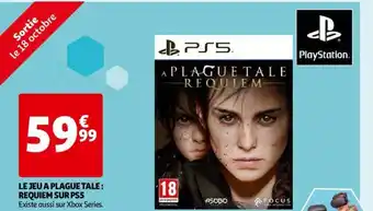 Le Jeu A Plague Tale Requiem Sur PS5