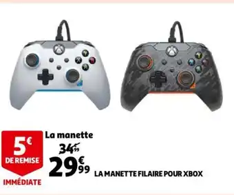 La Manette Filaire Pour Xbox