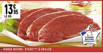 Spar Viande Bovine Steak à Griller offre