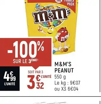 M&M's Peanut