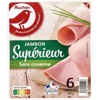 Auchan Supermarché Jambon supérieur auchan offre