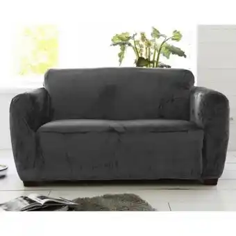 Becquet - housse de canapé extensibles intégrales becquet - gris - promos déco textile