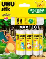 Bureau Vallée 7 STICS DE COLLE 8,2G ET 1 STIC 21G POKEMON offre