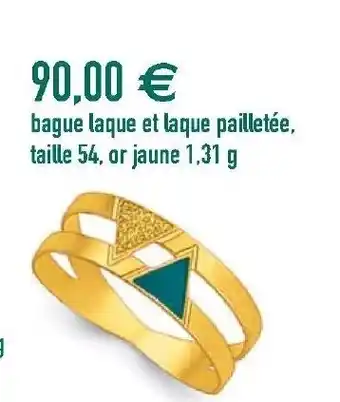 E.Leclerc Bague laque et laque pailletée taille offre